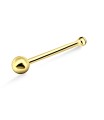 1.8mm Ball Silver Bone Nose Stud NSKD-845